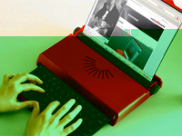 Элегантный ноутбук в виде печатной машинки от CreativeDNAaustria