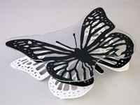 Журнальный столик в виде бабочки