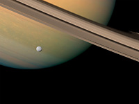 Настоящий Сатурн в коротком видео