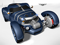 Bentley Dynamo современный концепт гоночного автомобиля прошлого