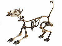 Скелеты животных в необычном искусстве