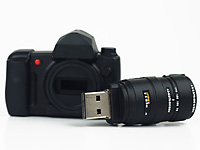 USB флешка в форме фотоаппарата