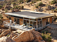 Дизайн и интерьер домика в пустыне