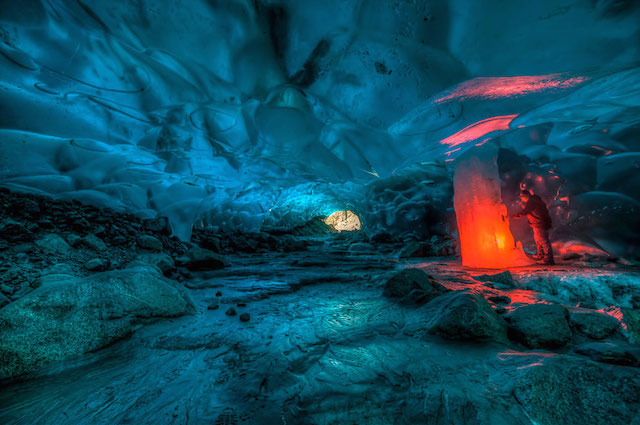 ледяные пещеры фото
